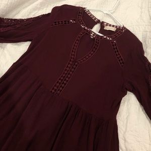 Lace Fit & Flair Dress